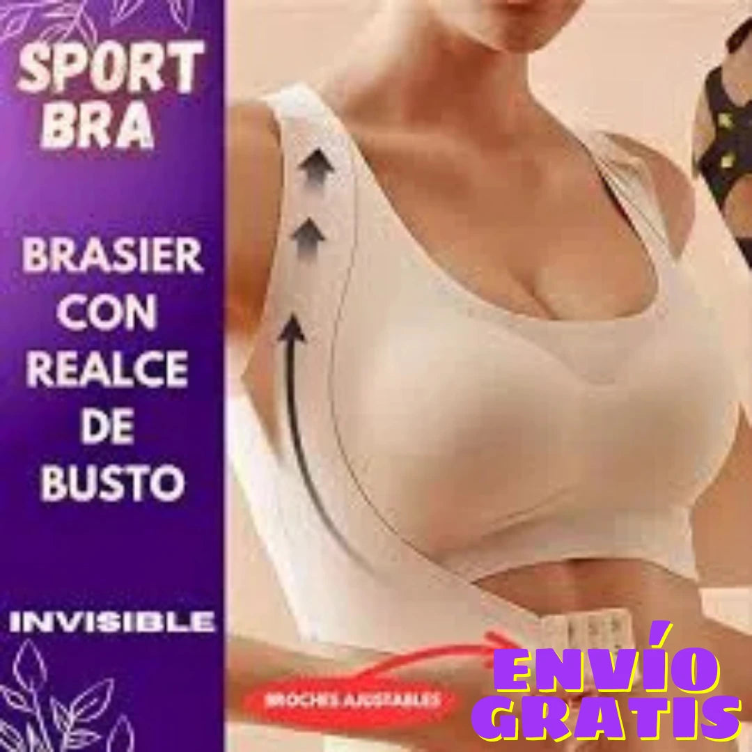 Brasier corrector de postura aumento de busto