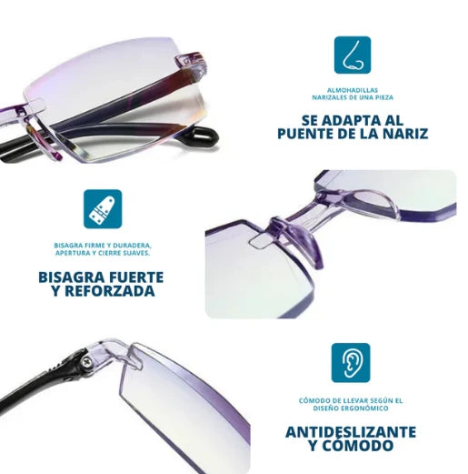 COMBO GAFAS DE LECTURA MULTIFOCALES COMPRE 1 LLEVE UNA GRATIS