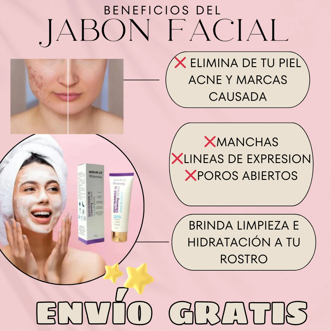 JABON DE NIACINAMIDA SERUM 10
