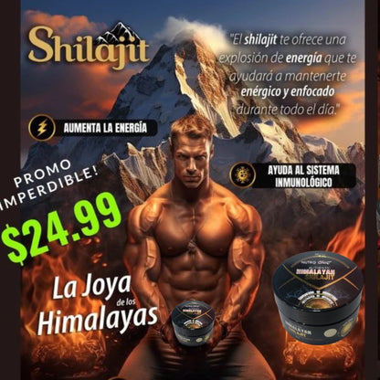 EL ORO DEL HIMALAYA | SHILAJIT: VITALIDAD PURA, DESPIERTA TU POTENCIAL NATURAL