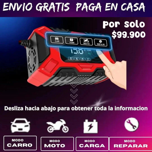 🔋 CARGADOR DE CARRO MOTO Y GENERADORES DE ENERGIA